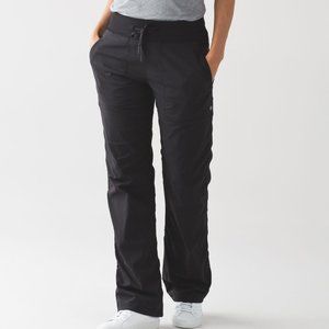 Lululemon Dance Studio Pant III (Regular) *Lined 32" Black Size 6